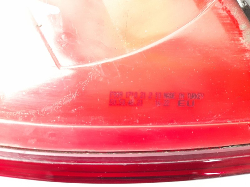 Recambio de piloto trasero izquierdo para alfa romeo 159 (939_) 2.0 jtdm (939axp1b) referencia OEM IAM 50504821  