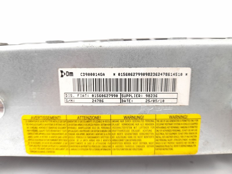 Recambio de airbag de rodilla para alfa romeo 159 (939_) 2.0 jtdm (939axp1b) referencia OEM IAM 01560627990  