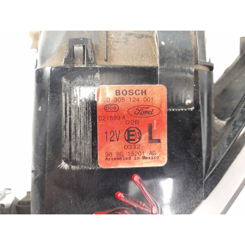 Recambio de faro antiniebla izquierdo para ford cougar (mc) 2.5 v6 24v cat referencia OEM IAM 98BG15201AG  