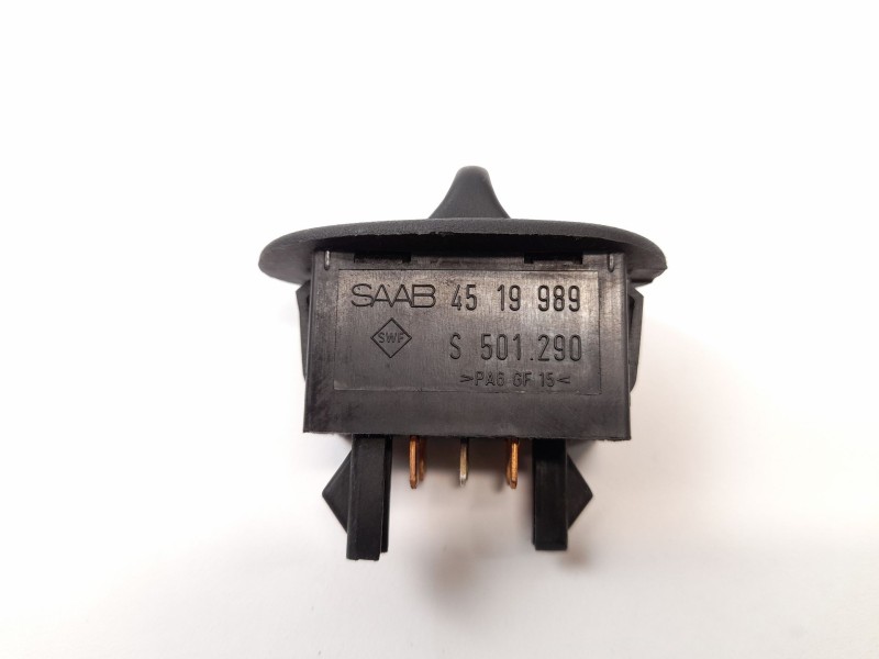 Recambio de mando elevalunas trasero derecho para saab 9-3 (ys3d) 2.2 tid referencia OEM IAM 4519989  
