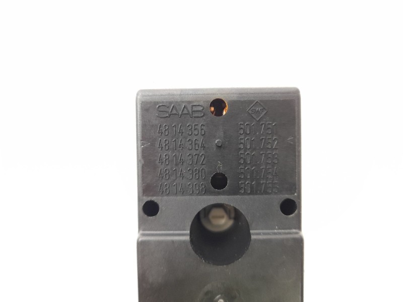 Recambio de mando elevalunas delantero izquierdo para saab 9-3 (ys3d) 2.2 tid referencia OEM IAM 4814356  