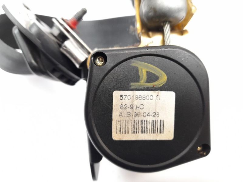 Recambio de cinturon seguridad delantero derecho para saab 9-3 (ys3d) 2.2 tid referencia OEM IAM 570186800G  