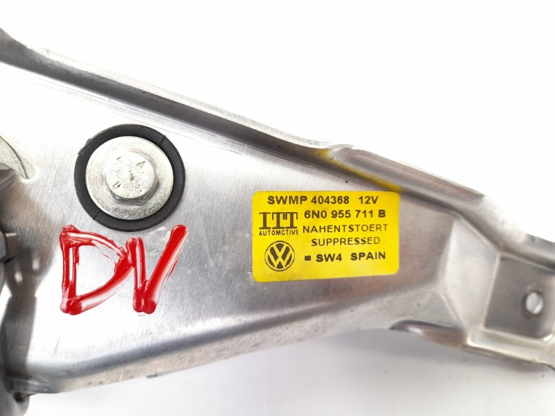 Recambio de motor limpia trasero para volkswagen polo berlina (6n1) 64 1.9 d referencia OEM IAM 6N0955711B  