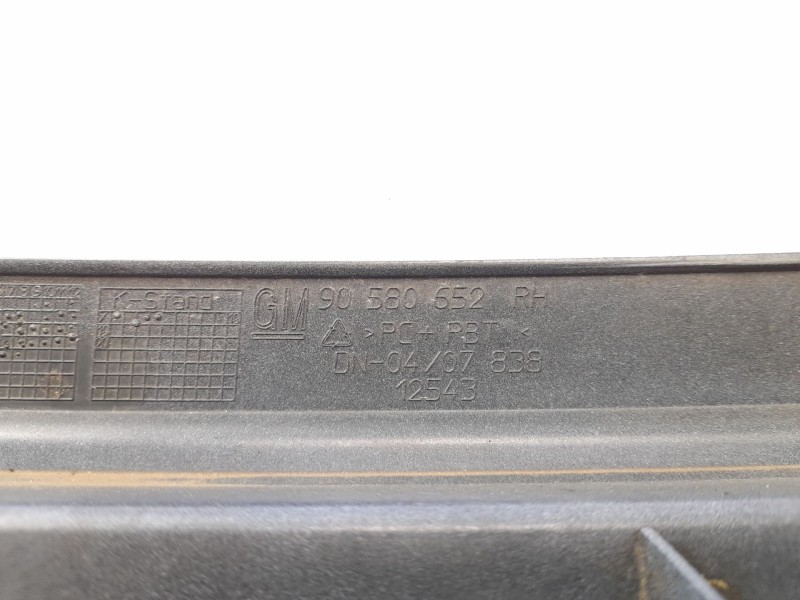 Recambio de moldura para opel zafira a monospace (t98) 2.0 dti 16v (f75) referencia OEM IAM 90580652  