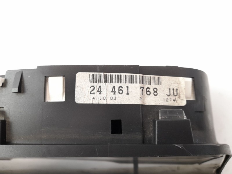 Recambio de cuadro instrumentos para opel zafira a monospace (t98) 2.0 dti 16v (f75) referencia OEM IAM 24461768JU  