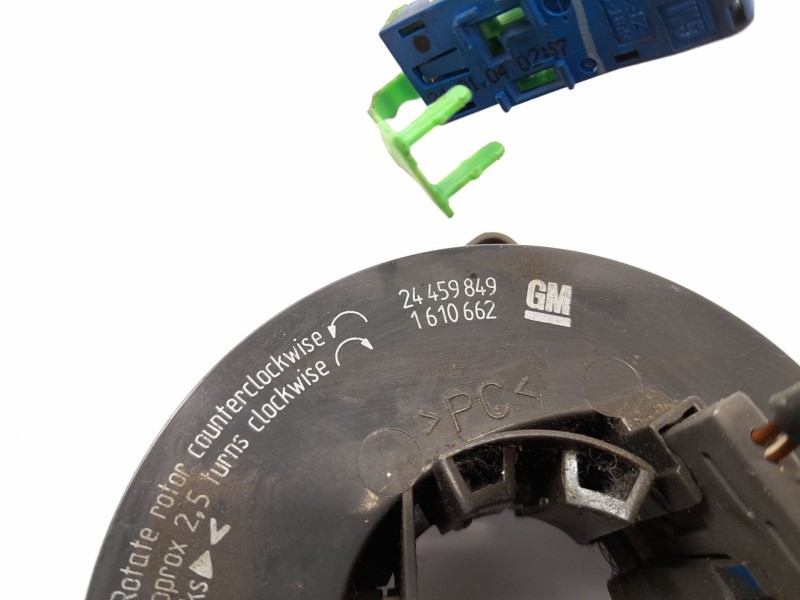 Recambio de anillo airbag para opel corsa c cosmo referencia OEM IAM 24459849  