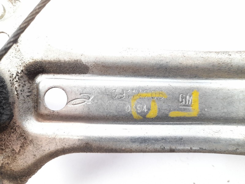 Recambio de elevalunas trasero derecho para opel corsa c cosmo referencia OEM IAM 09114706  