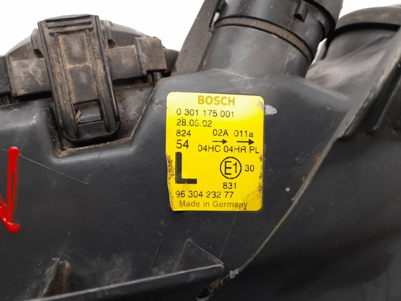 Recambio de faro izquierdo para peugeot 406 berlina (s1/s2) 2.2 hdi referencia OEM IAM 9630423277  