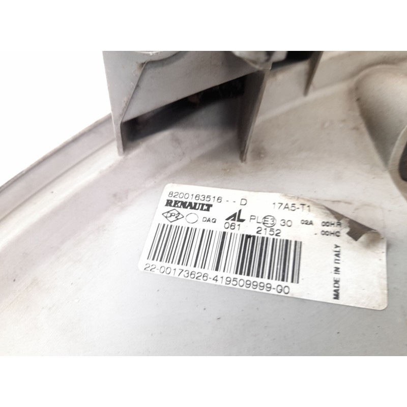 Recambio de faro izquierdo para opel movano (2004 =>) 2.5 cdti cat (g9u-754 / lzm) referencia OEM IAM 8200163516D  