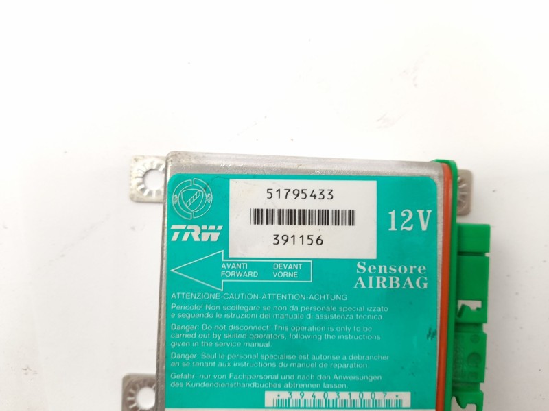 Recambio de centralita airbag para fiat grande punto (199) 1.9 d multijet referencia OEM IAM 51795433  