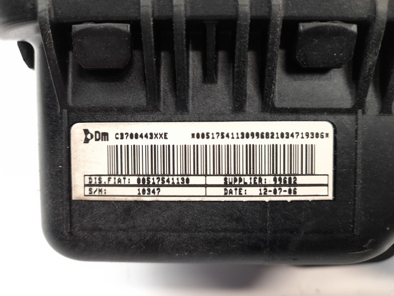 Recambio de airbag delantero derecho para fiat grande punto (199) 1.9 d multijet referencia OEM IAM 00517541130  