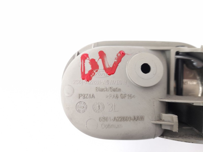 Recambio de maneta interior delantera izquierda para ford fusion (ju_) 1.6 tdci referencia OEM IAM 2S61A22601AGW  