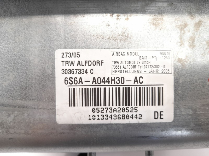Recambio de airbag delantero derecho para ford fusion (ju_) 1.6 tdci referencia OEM IAM 6S6AA044H30AC  