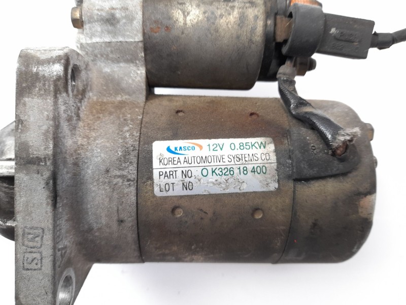 Recambio de motor arranque para kia shuma ii sedán (fb) 1.6 referencia OEM IAM 0K32618400  