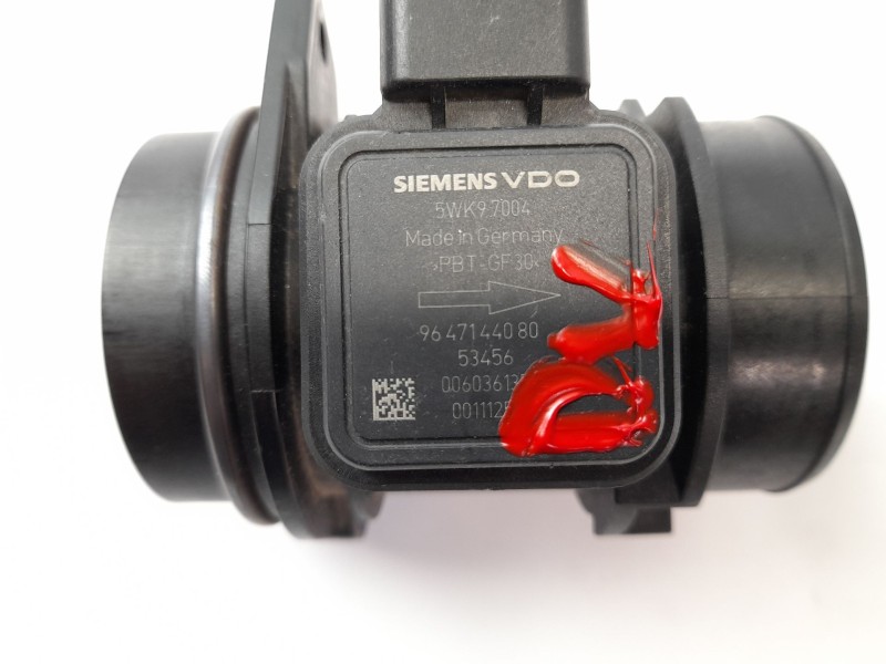 Recambio de caudalimetro para ford fiesta v (jh_jd)1.4tdci referencia OEM IAM 9647144080  