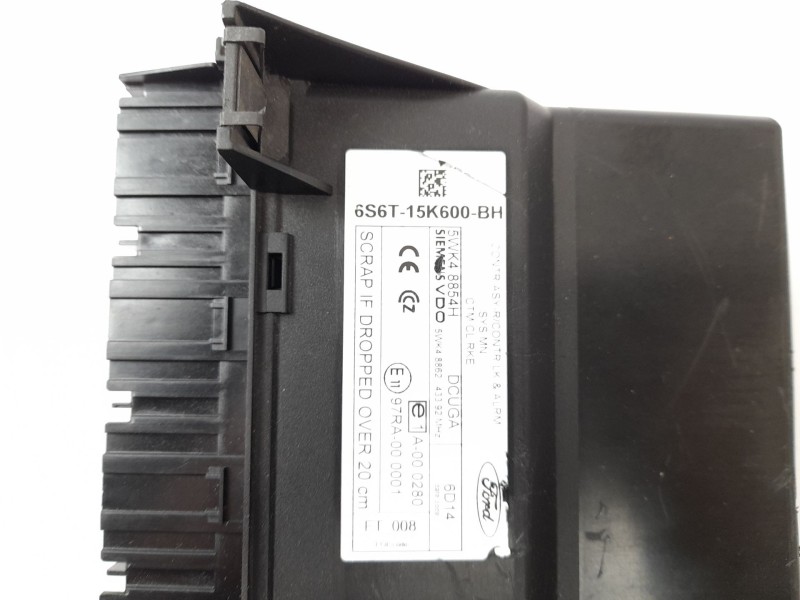 Recambio de modulo confort para ford fiesta v (jh_jd)1.4tdci referencia OEM IAM 6S6T15K600BH  