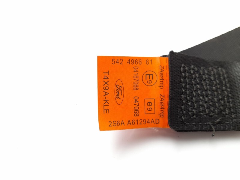 Recambio de cinturon seguridad delantero derecho para ford fiesta v (jh_jd)1.4tdci referencia OEM IAM 2S6AA61294AD  