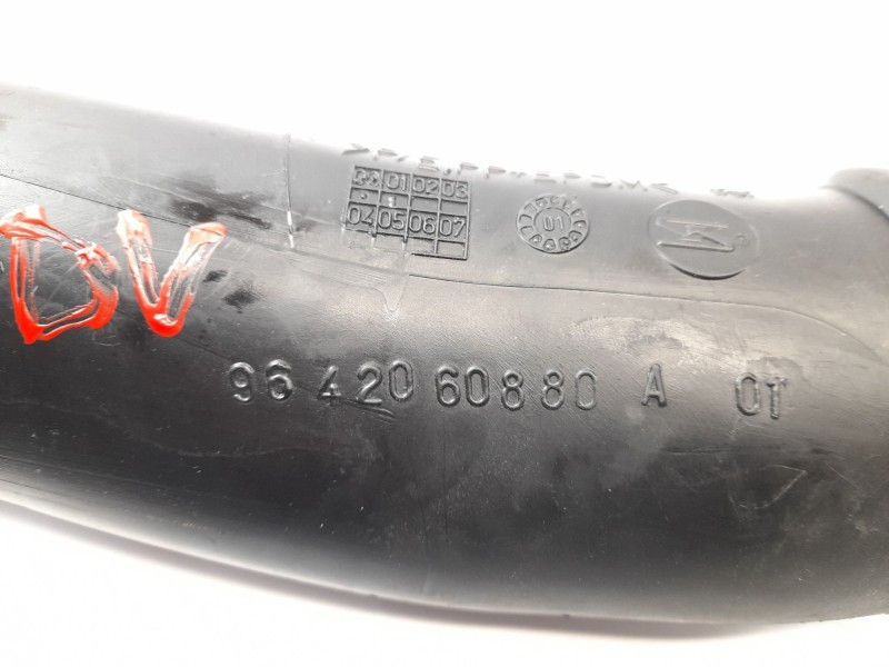 Recambio de tubo admision para peugeot 307 3p xs. 2.0 hd referencia OEM IAM 9642060880  
