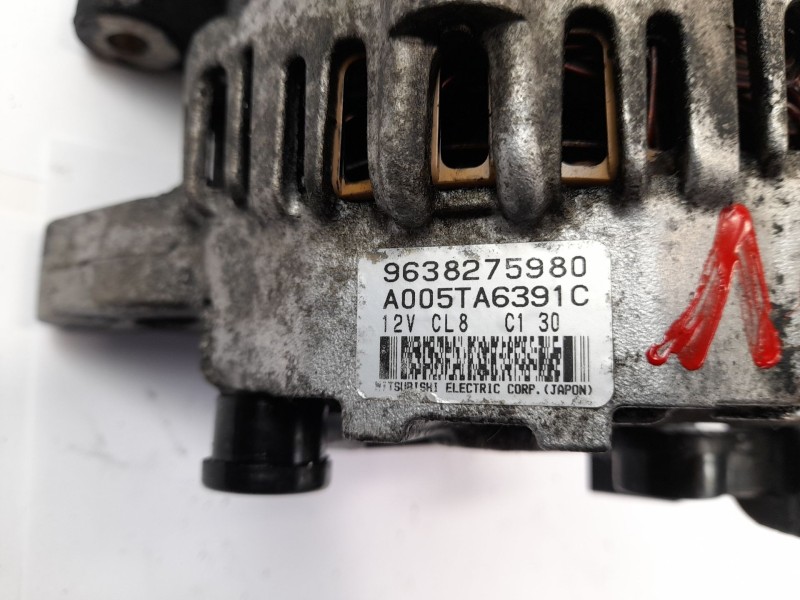 Recambio de alternador para peugeot 206 cc 2.0 16v cat referencia OEM IAM 9638275980  