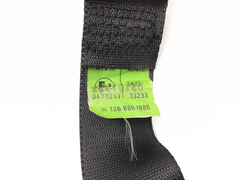 Recambio de cinturon seguridad trasero izquierda para mercedes-benz 190 (w201) e 2.0 referencia OEM IAM 1268601886  