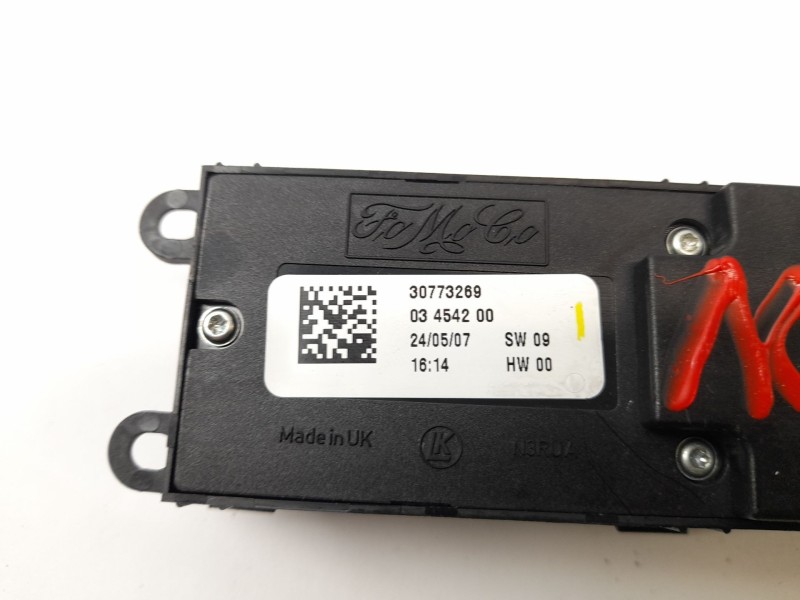 Recambio de mando elevalunas delantero izquierdo para volvo s80 ii (124) d5 awd referencia OEM IAM 30773269  
