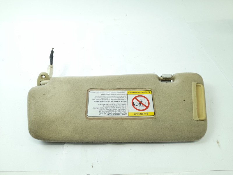 Recambio de parasol derecho para ssangyong rexton 2.7 xdi referencia OEM IAM   