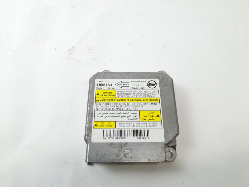 Recambio de centralita airbag para ssangyong rexton 2.7 xdi referencia OEM IAM 8625008140  