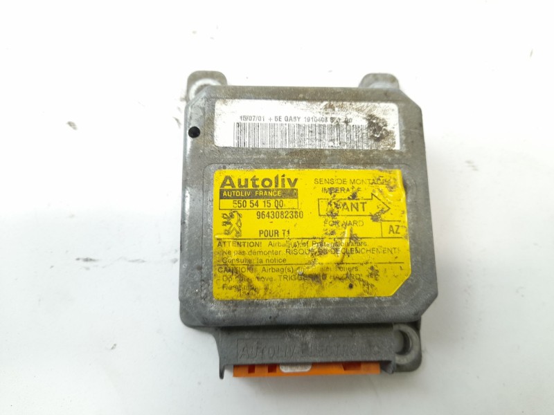 Recambio de centralita airbag para peugeot 206 cc 2.0 16v cat referencia OEM IAM 9643082380  