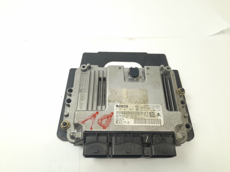 Recambio de centralita motor uce para peugeot 307 (3a/c) 1.6 hdi referencia OEM IAM 0281011863  