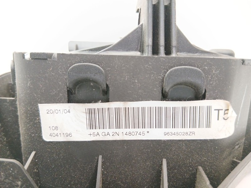 Recambio de airbag delantero izquierdo para peugeot 307 (s1) 2.0 hdi cat referencia OEM IAM 96345028  