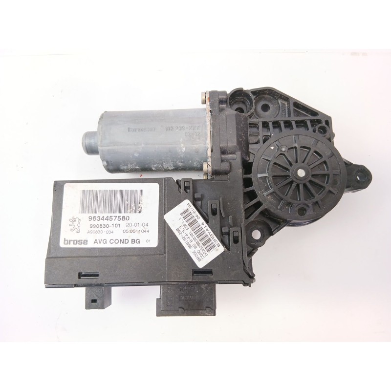 Recambio de motor elevalunas delantero izquierdo para peugeot 307 (s1) 2.0 hdi cat referencia OEM IAM 9634457580  
