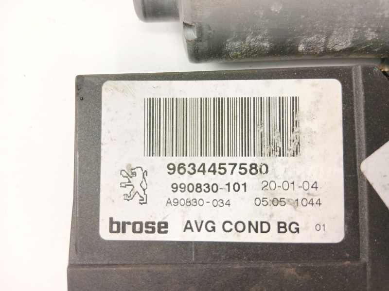 Recambio de motor elevalunas delantero izquierdo para peugeot 307 (s1) 2.0 hdi cat referencia OEM IAM 9634457580  