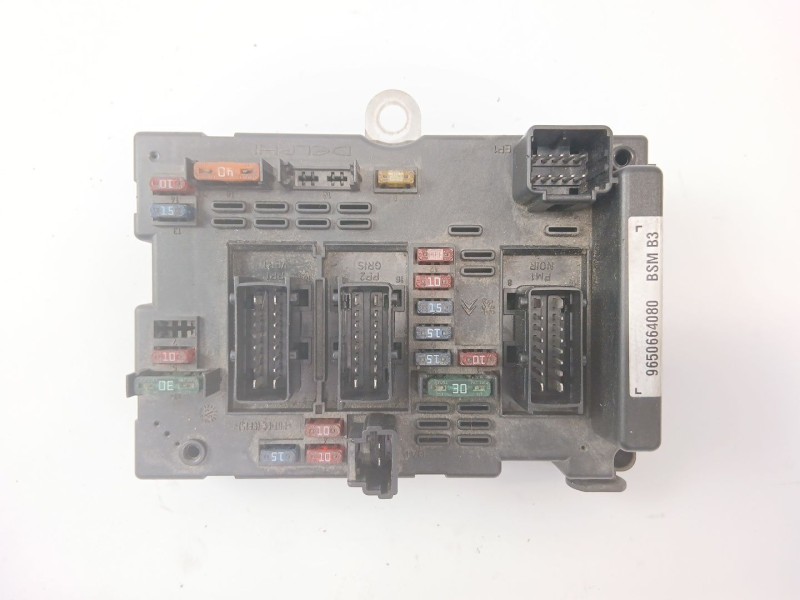 Recambio de caja reles / fusibles para peugeot 307 (s1) 2.0 hdi cat referencia OEM IAM 9650664080  