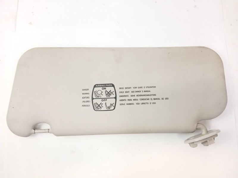Recambio de parasol derecho para peugeot 307 (s1) 2.0 hdi cat referencia OEM IAM   