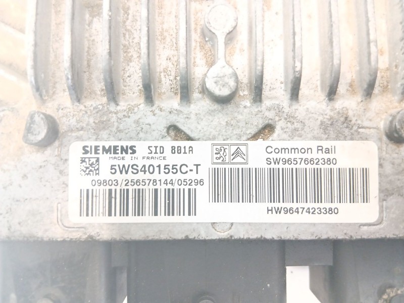 Recambio de centralita motor uce para citroën berlingo 2.0 hdi leader referencia OEM IAM 9647423380  