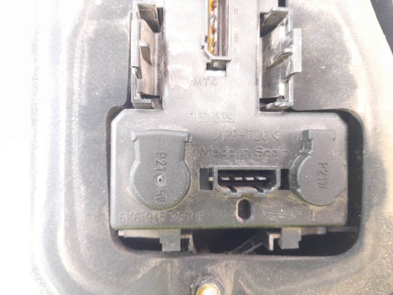 Recambio de piloto trasero izquierdo para seat ibiza (6k1) 1.9 sdi referencia OEM IAM 6K6945257C  