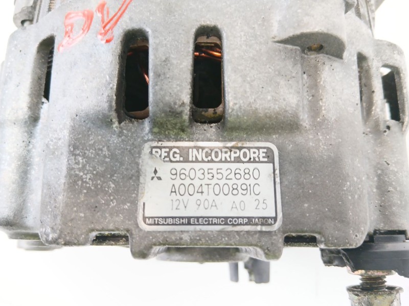 Recambio de alternador para citroën jumper furgón (230l) 2.5 tdi referencia OEM IAM 9603552680  