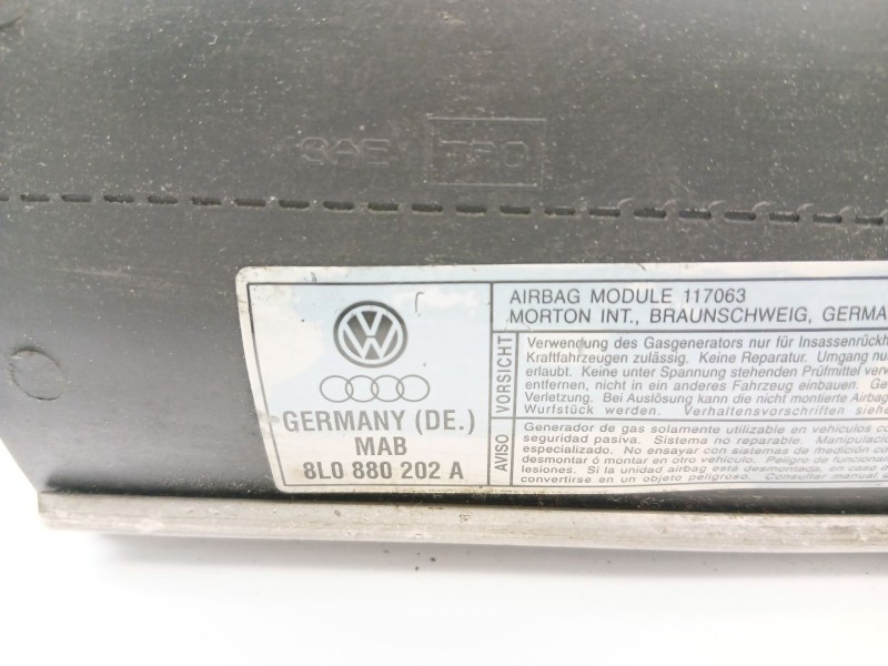 Recambio de airbag delantero derecho para audi a3 (8l) 1.9 tdi ambiente referencia OEM IAM 8LO880202A  