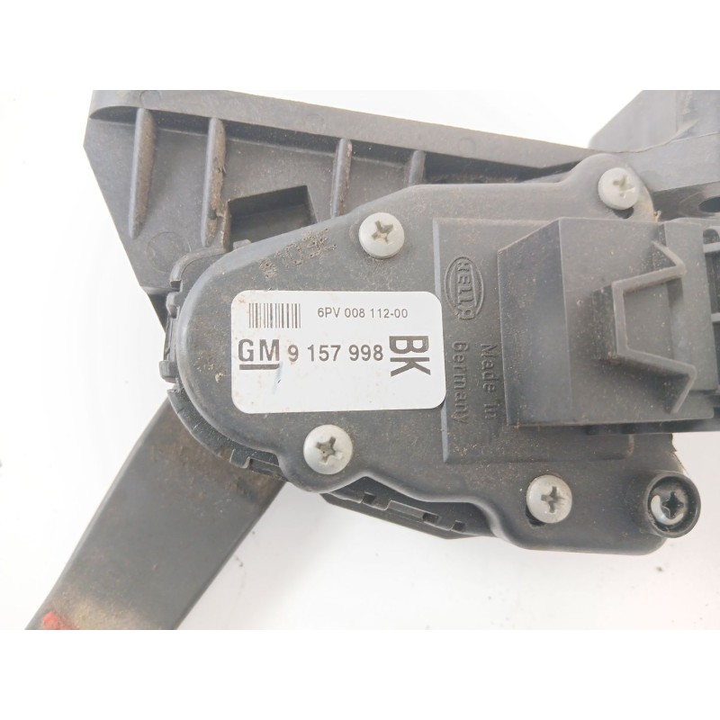 Recambio de pedal acelerador para opel astra g hatchback (t98) 1.7 dti 16v (f08, f48) referencia OEM IAM 9157998  