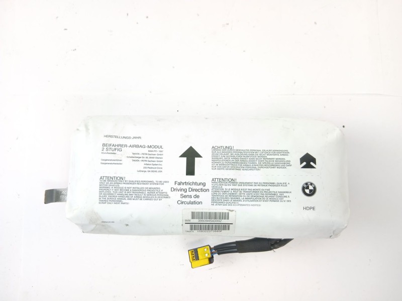 Recambio de airbag delantero derecho para bmw 3 compact (e46) 320 td referencia OEM IAM 39939454300Z  