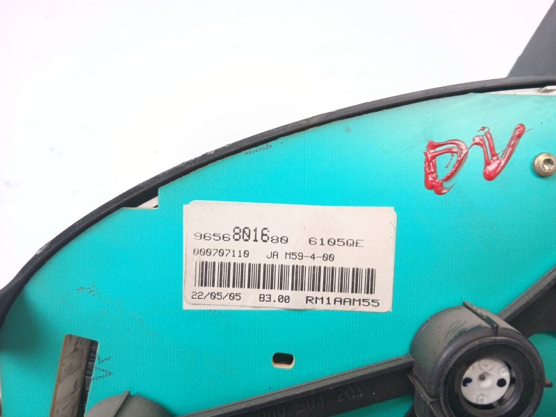 Recambio de cuadro instrumentos para peugeot partner monospace (5_, g_) 1.9 d referencia OEM IAM 6105QE  