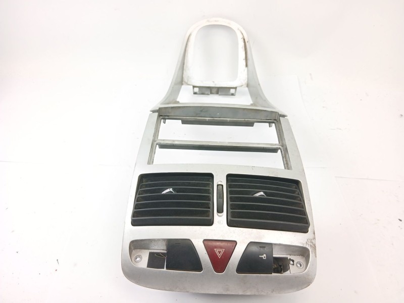 Recambio de consola central para peugeot 307 (3a/c) 1.6 hdi 110 referencia OEM IAM 9651943877  