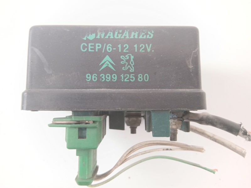 Recambio de rele calentadores para peugeot partner monospace (5_, g_) 1.9 d referencia OEM IAM 9639912580  