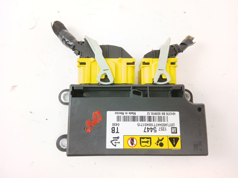 Recambio de centralita airbag para opel insignia berlina edition referencia OEM IAM 404376B6  
