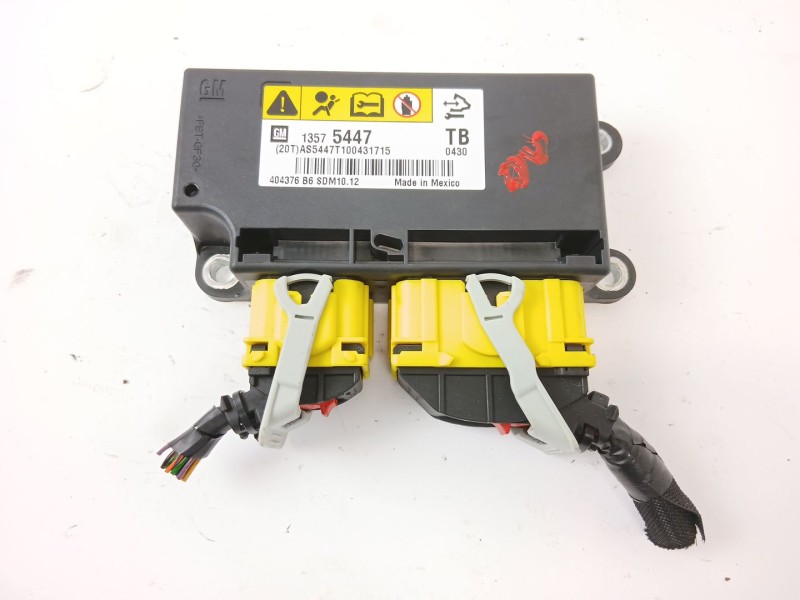 Recambio de centralita airbag para opel insignia berlina edition referencia OEM IAM 404376B6  