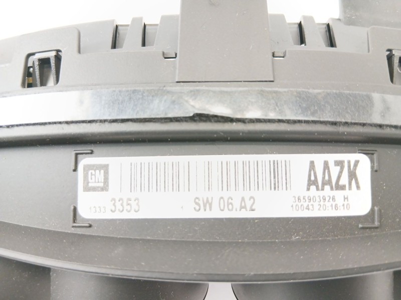Recambio de cuadro instrumentos para opel insignia berlina edition referencia OEM IAM 365903926  