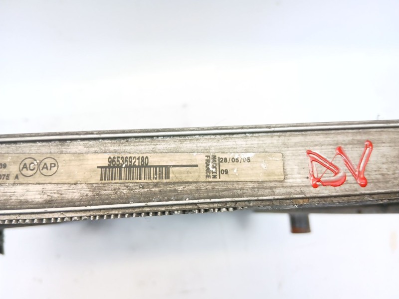Recambio de radiador agua para peugeot partner monospace (5_, g_) 1.9 d referencia OEM IAM 9653692180  