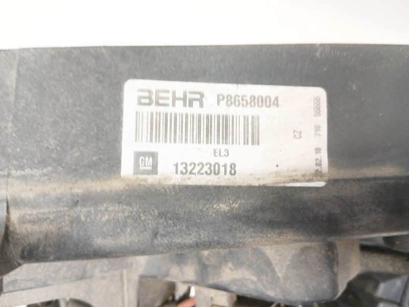 Recambio de electroventilador para opel insignia berlina edition referencia OEM IAM 13223018  