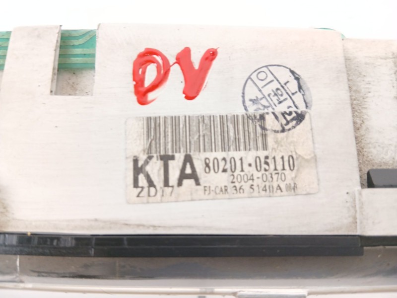Recambio de cuadro instrumentos para ssangyong musso 2.9 tdi grand lux referencia OEM IAM 8020105110  