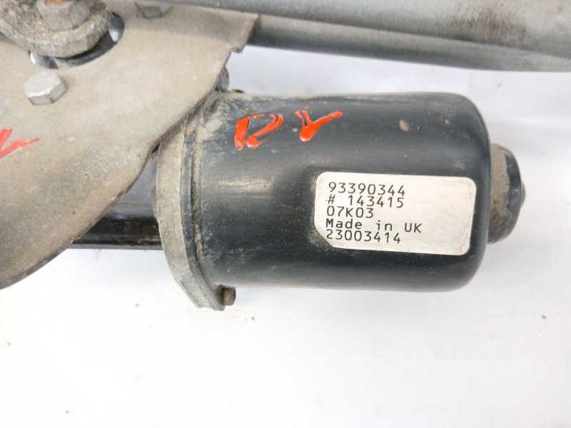 Recambio de motor limpia delantero para opel meriva 1.7 16v cdti referencia OEM IAM 93390344  